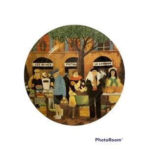 Guy Buffet Collection "MARCHE' PROVENCALE" Dinner Plate GBC